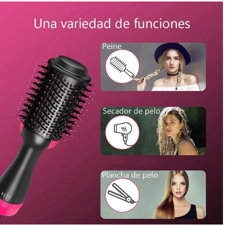 LisoFlash® - Cepillo Eléctrico Alisador