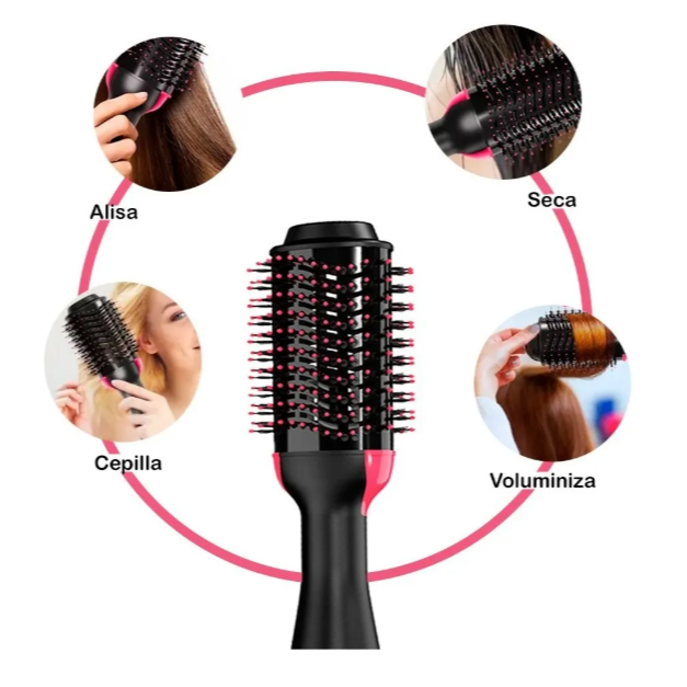 LisoFlash® - Cepillo Eléctrico Alisador