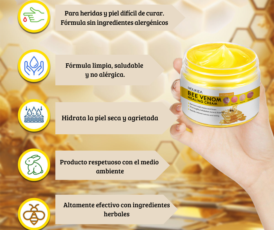 VENENO DE ABEJA - La fórmula curativa que todo el mundo debería tener en sus casas
