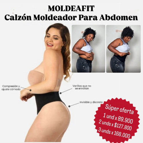 MOLDEAFIT ULTRA® - Calzón Moldeador Para Abdomen