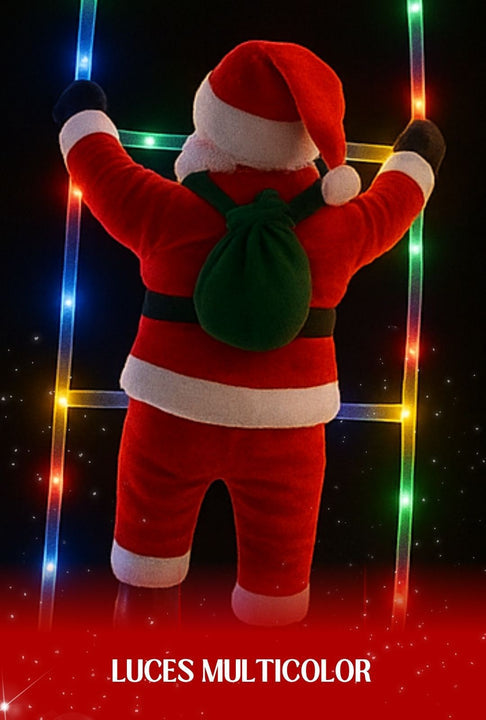 Papá Noel Escalador Hiperrealista - Magic Santa (extra largo y resistente al agua)