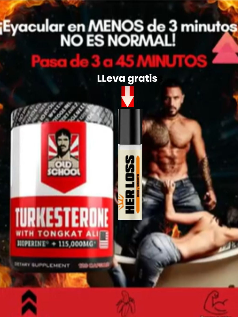 Turkesterona con TOKGKAT ALI - Eleva la duración, la energía y el rendimiento y las tendrás a tus pies