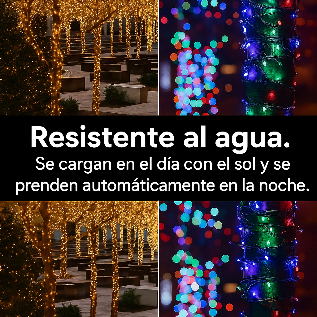 LumiSolar™ - Luces Mágicas Solares de Navidad