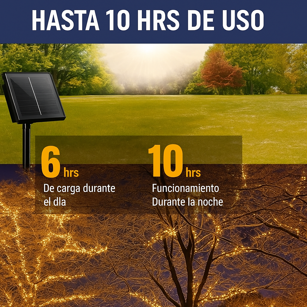 LumiSolar™ - Luces Mágicas Solares de Navidad