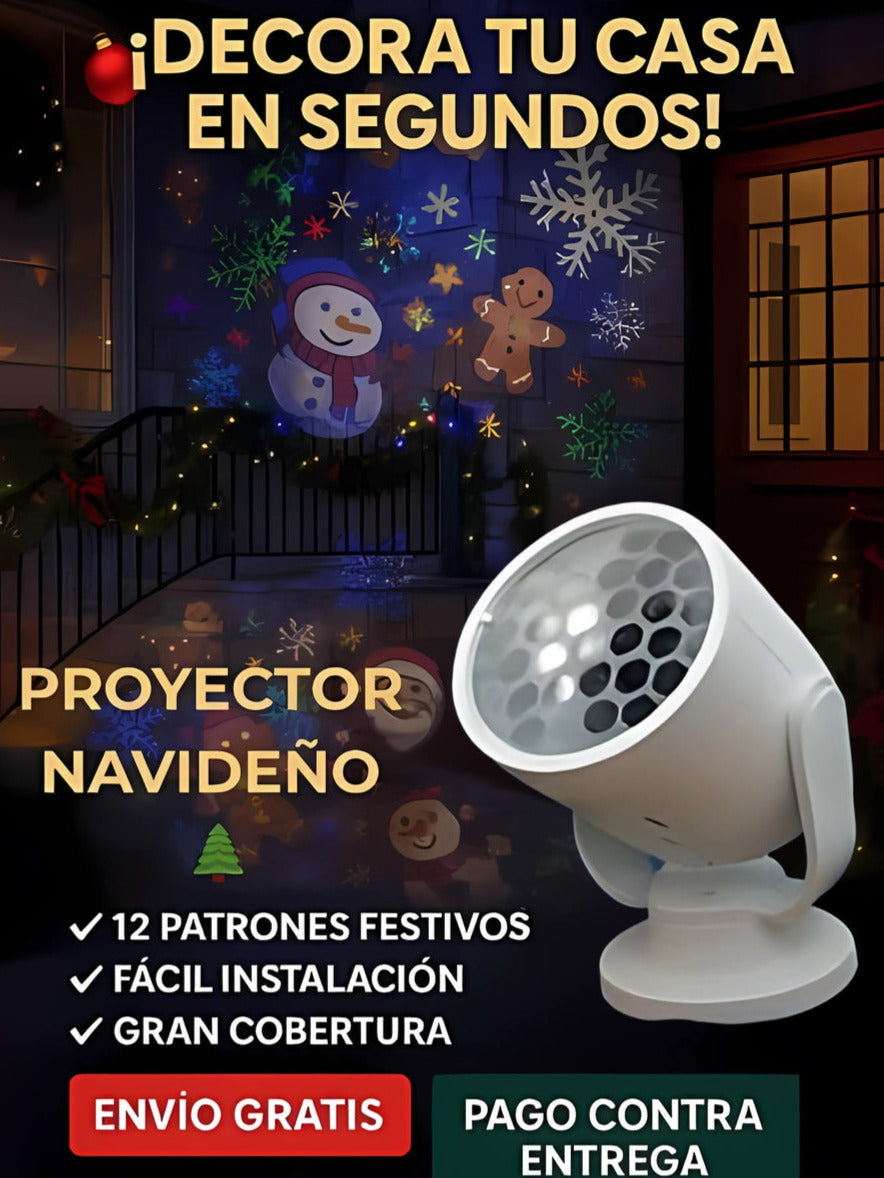 MagicLight™ -  Súper Proyector De +50 Figuras Navideñas