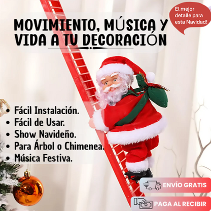 Santa Music Climber - Sube y Baja La Escalera Divertidamente